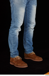 Orest blue jeans brown shoes calf casual dressed 0008.jpg